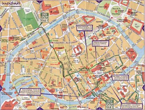 Straßburg-Karte