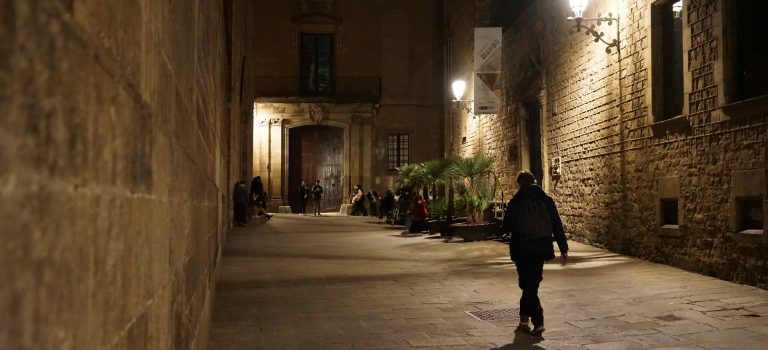 Wenn Barcelona zur Leinwand wird